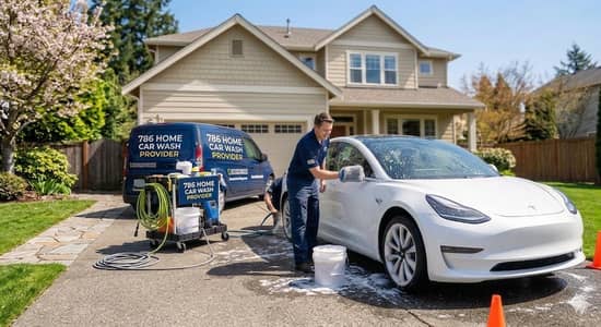 786 Home car wash provider.