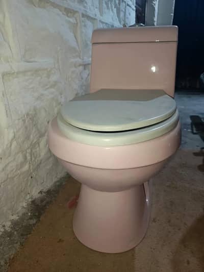 english seat 10/10 coundition with muslim shower