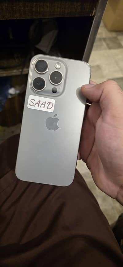iphone 15 pro pta approved  256gb
