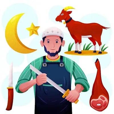 Qurbani k bakry chatry zibah krwany k Liye booking krwa a