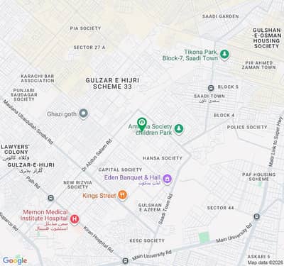 Rub Razi Society Scheme 33 Sector 37 A Plot 120 yards Residential corner