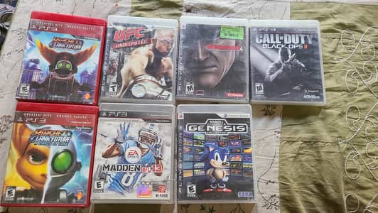 Premium PS3 Games Collection (7 Top Hits CD Lot)