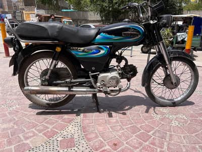 Uniqe Bike CD 70 Black 2018 Model