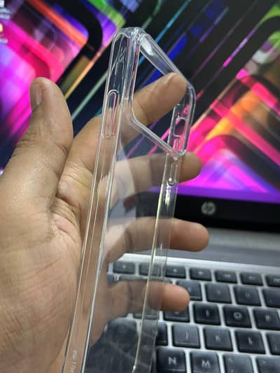 XSM TO 17ProMax PM Back Cover Case Transparent for Converted Housin