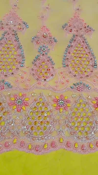 hand made work with glue