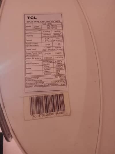 TCL used AC