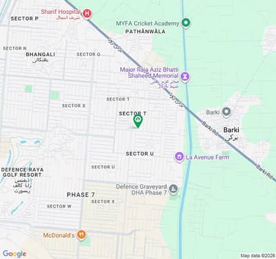 8 Marla Road Level Plot for Sale in CCA4, DHA Phase 7 Lahore