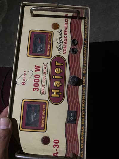 3000 watt stabilizer for freezer, refrigerator an Ac