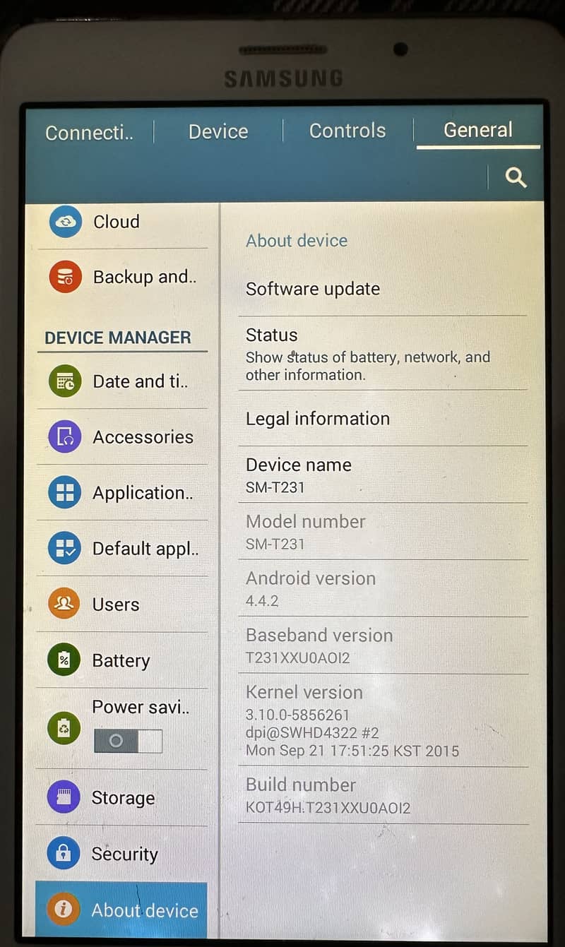 Samsung tablet 3