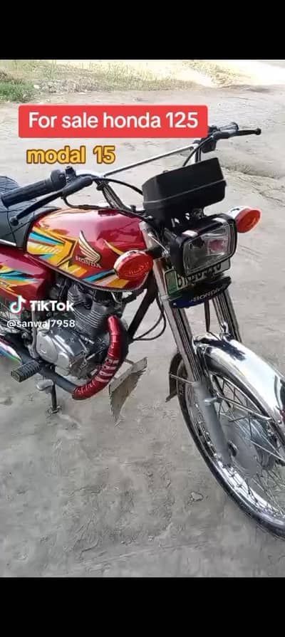 Honda Cg 125 2015