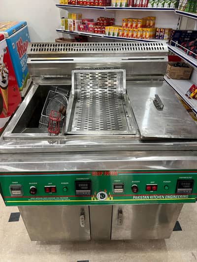 16 Litter Double Fryer Machine