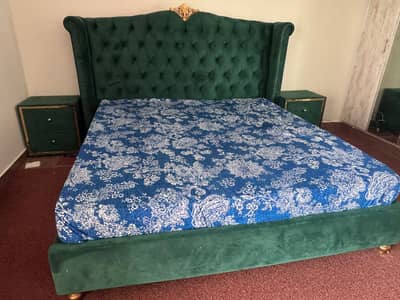 Luxury Bed Set Modern Wooden Bed Set King Size Bed Set Premium Bedroo