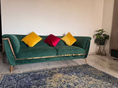 Luxury Sofa Set Modern Living Room Sofa Premium Comfort Sofa Set 7 set