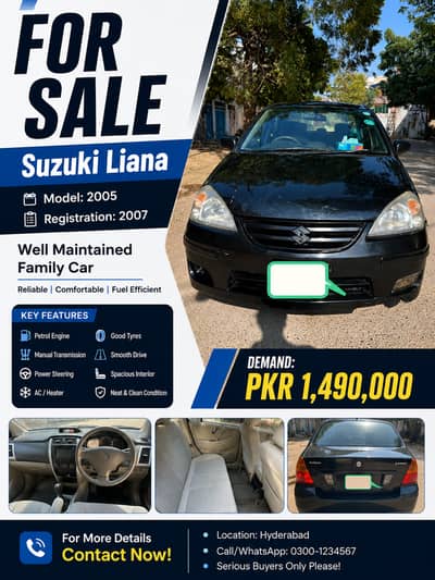 Japeneese Import Car Suzuki Liana Automatic 2005/2007