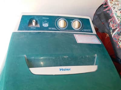 Haier washing machine good condition