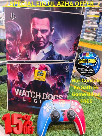 PS5 Slim, PS4 Jailbreak, Xbox Consoles & Games | Eid Special Offer Kar