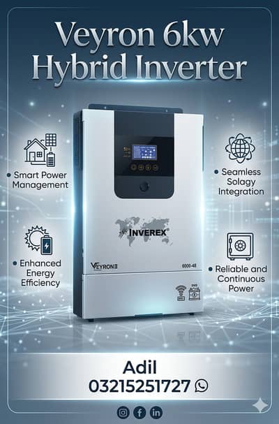Veyron 6kw Hybrid Inverter Mega Sale discount