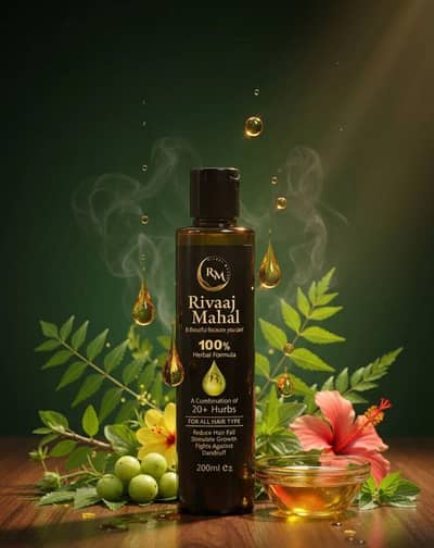 Rivaaj mehal hair oil 100% organic oill