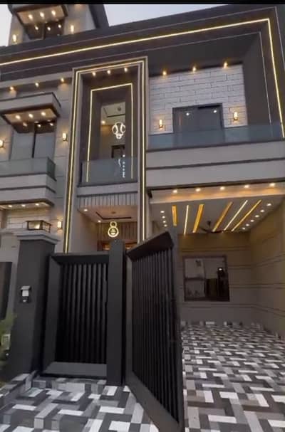 5 Marla brand new luxury ultra modern double heights house available for rent