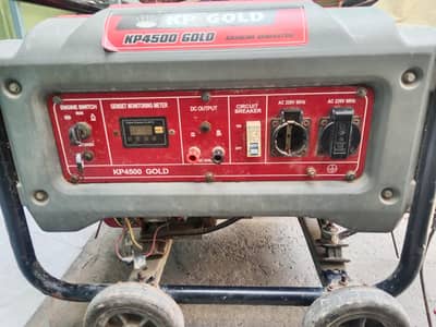 KP Gold KP4500 GasolineGenerator - 3.5kVA - Good Condition