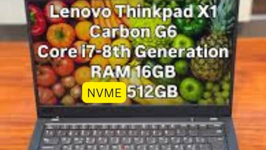 lenovo x1 carbon under used i7 8th gen under 75000