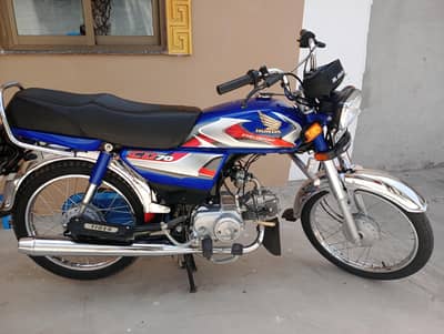 HONDA CD 70 2026 MODEL (REGISTRATION OCTOBER 2025)