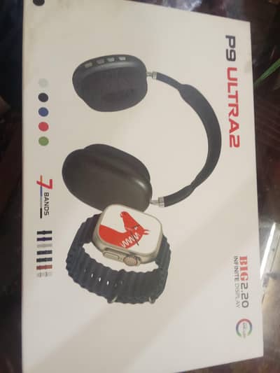 Headphone and smartwatch with 7 straps