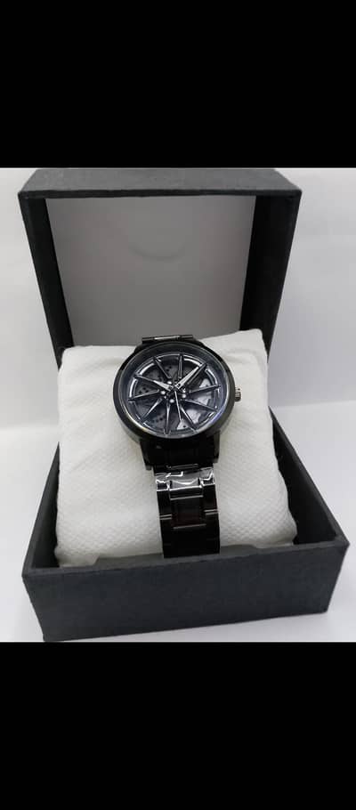 Spinning wheel Watch