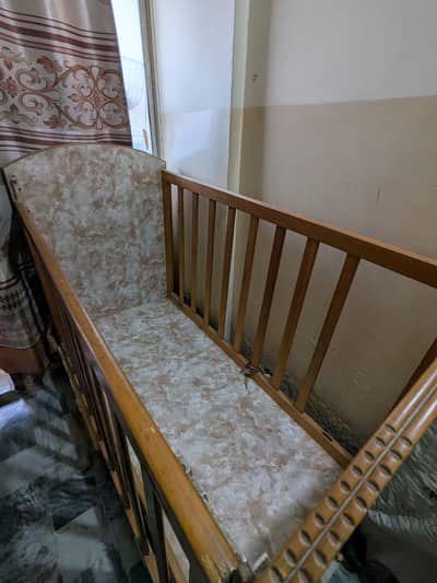 good condition kids bad cot with 2 big drawers and mattress