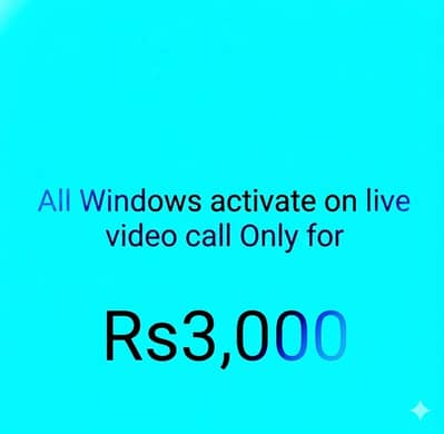 All Windows Activate.