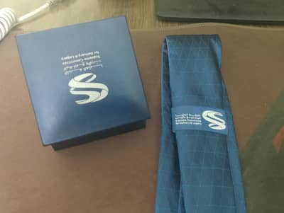Official FIFA Qatar 2022 World Cup Tie & Cufflink Set - Unused