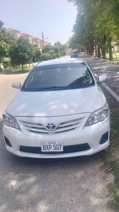 corolla xli 2013 used  by army officer
