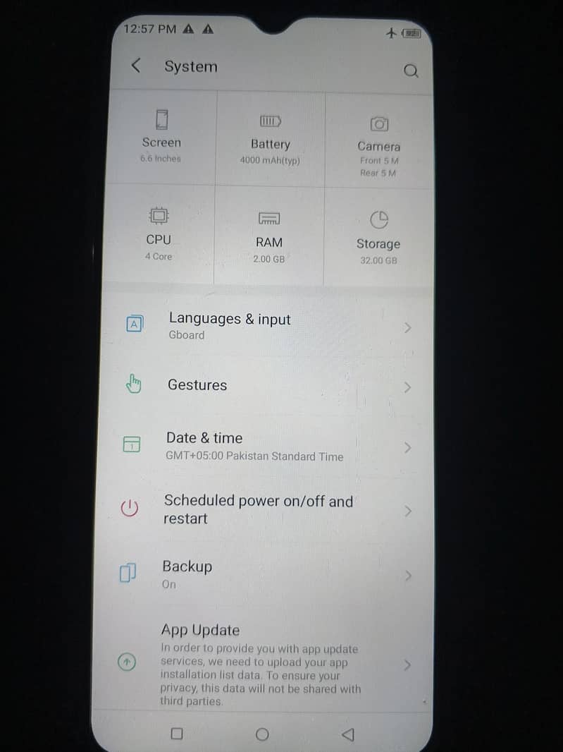 itel A49 6