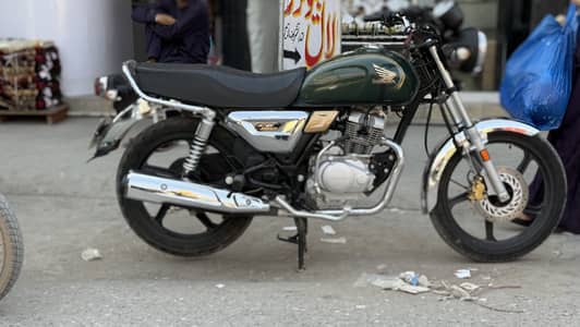 Honda cg150 green colour urgent sell