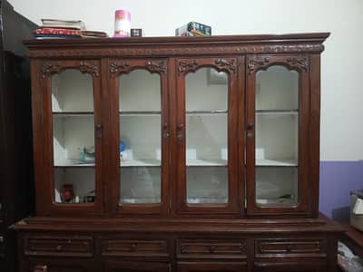 showcase pure wood