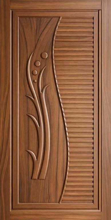 Luxury Designer Doors by D. TECH DOORS | Solid Wood, Fibre & Modern Styles | High Quality Finish | Elegant & Durable | Best for Home & Office Use | Custom Orders Available
