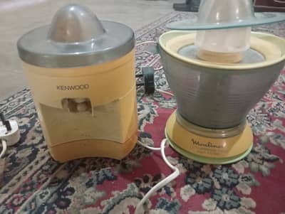 Juicer machine for orange juice