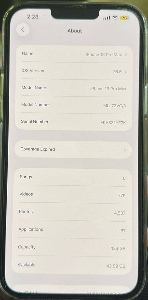 IPhone 13 Pro Max 5
