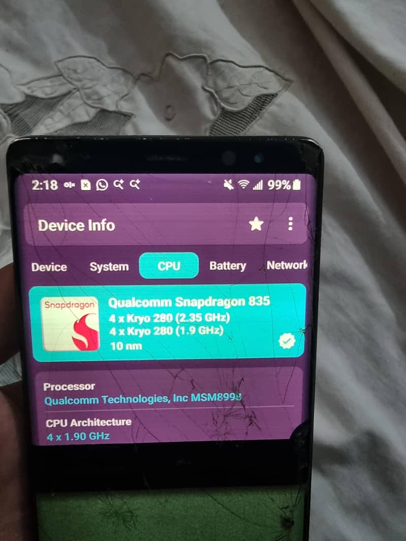 Samsung note 8 8