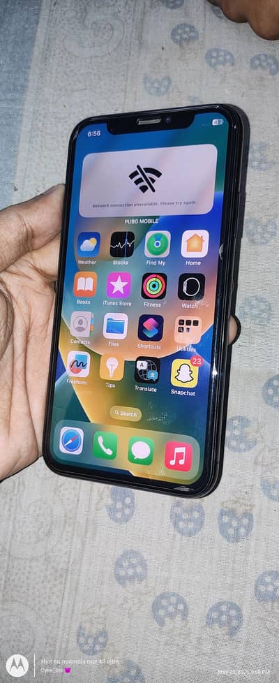 iphone x 64gb factory unlock  all okay exchange possible