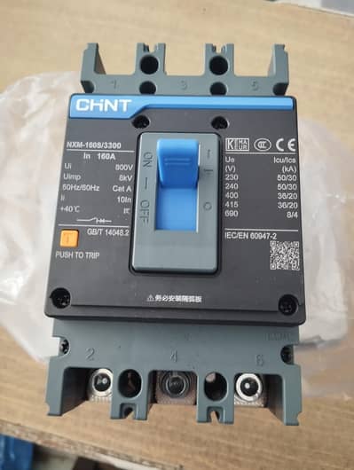 CHINT NXM-160 S 3 Pole Circuit BREAKER 160 AMP