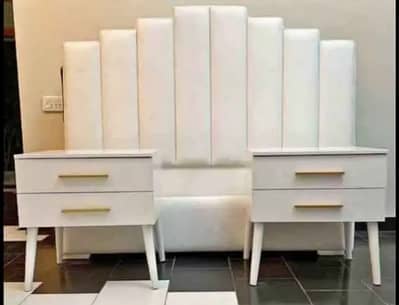 Poshish bed/king size bed/dressing table/bed set/wooden bed/furniture