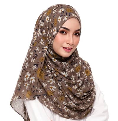 premier and floral printed scarf for sale