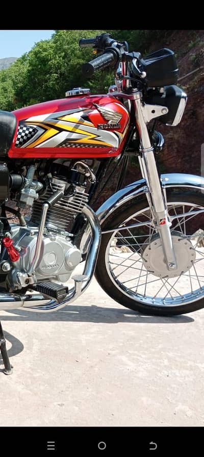 Honda CG 125  23 model double saman