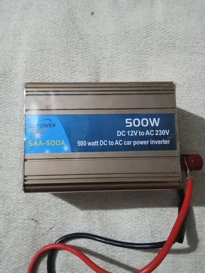 car power inverter 500 watt used condition