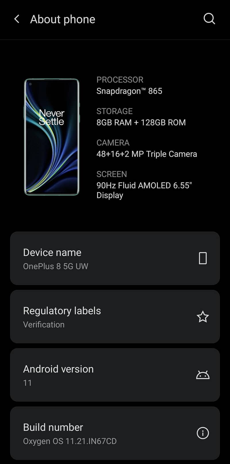 One plus 8 8