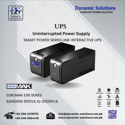 650va Line Interactive Short Backup UPS
