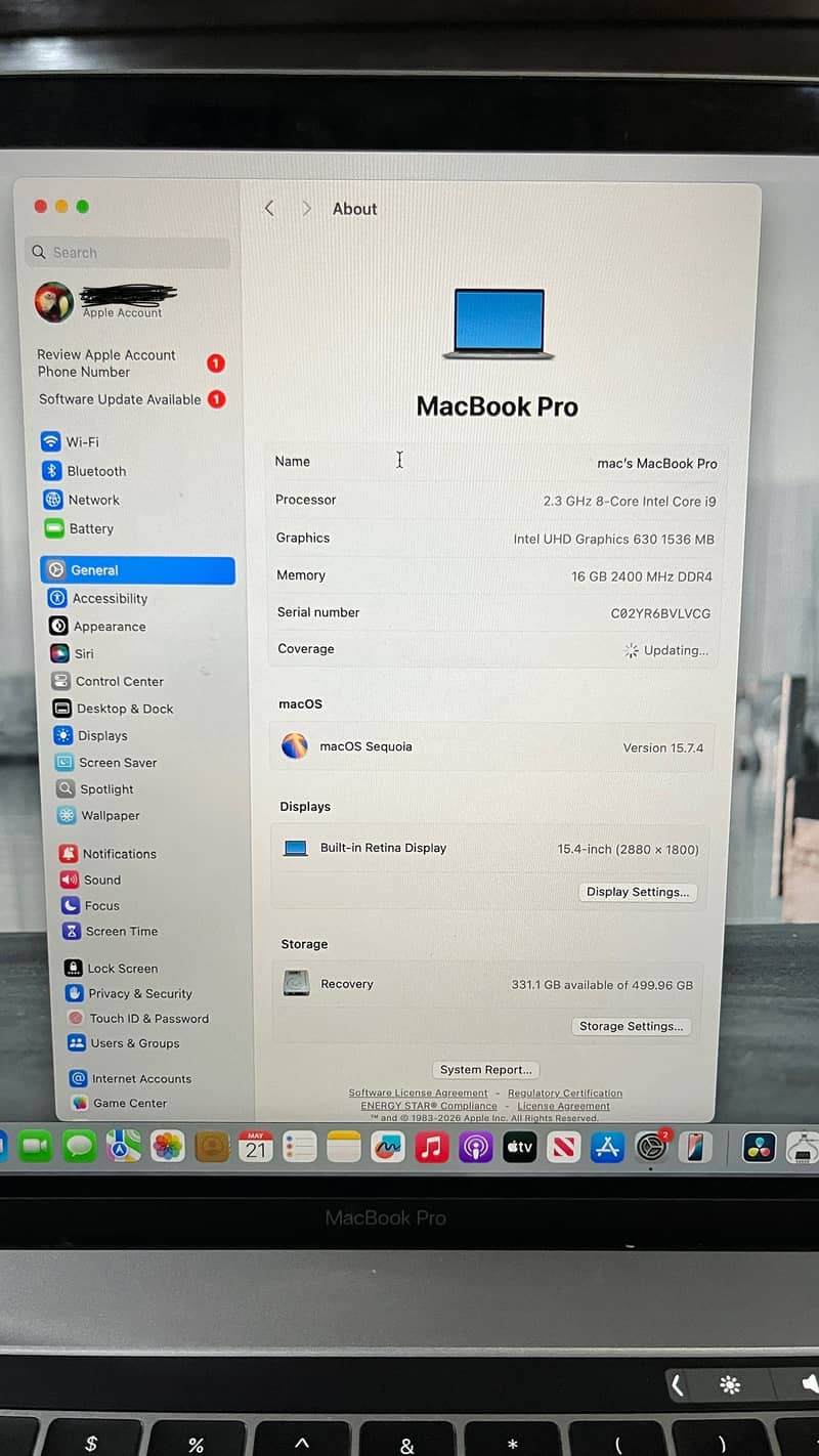 MAC BOOK PRO 4
