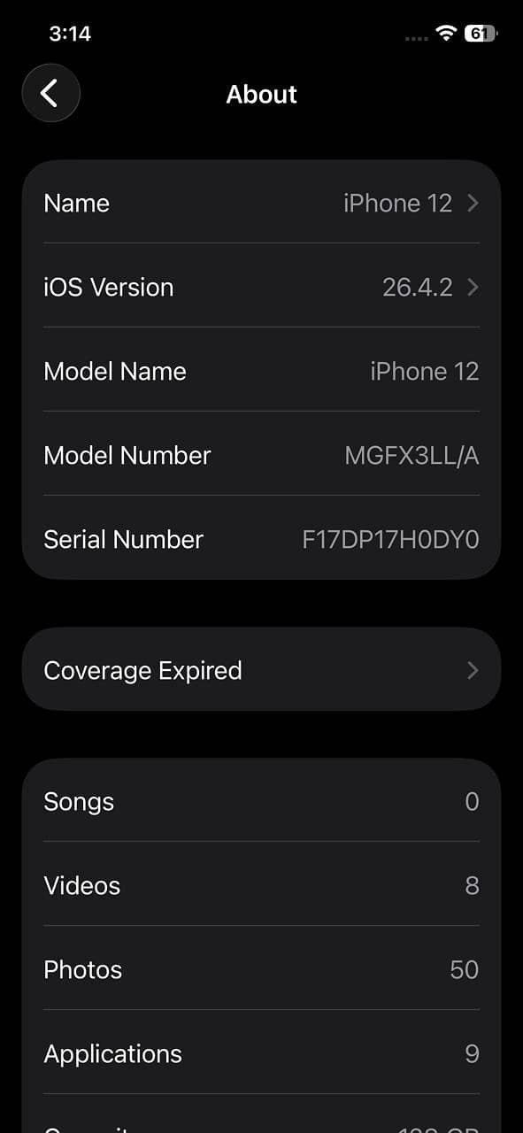 Apple iPhone 12 5
