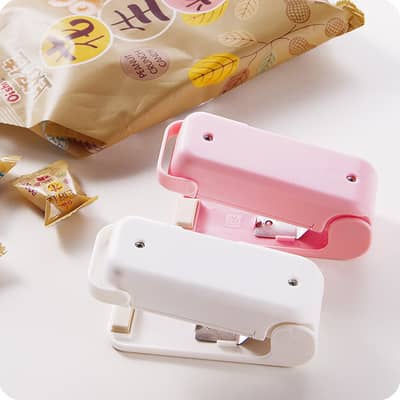 Portable Mini Sealer Home Heat Bag Plastic Food Snacks Bag Sealing Mac